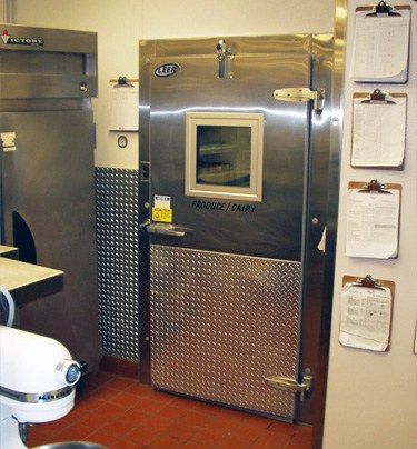 Refrigeration Enterprises - Refrigeration Services - retrofit cooler freezer door